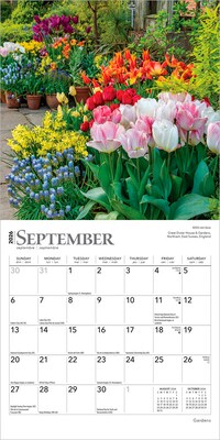 2026 BrownTrout Gardens 7" x 7" Monthly Wall Calendar (9798330703319)