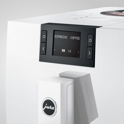 Jura C3 2-Cups Coffee & Espresso Machine Combination, Piano White (15780)