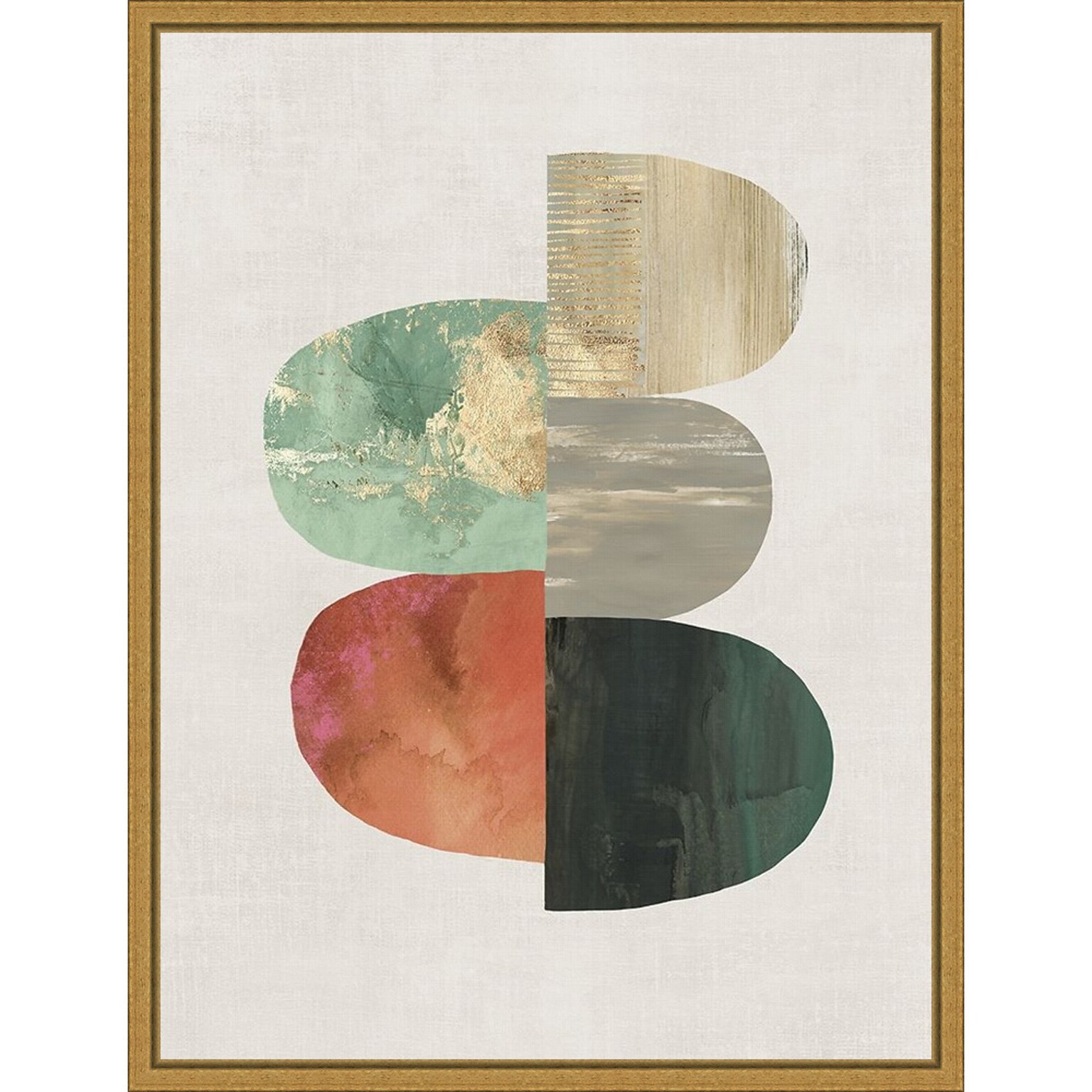 Amanti Art Evolving Energy I by Tom Reeves Framed Canvas Wall Art Print, 18 x 24 (A42675040732)