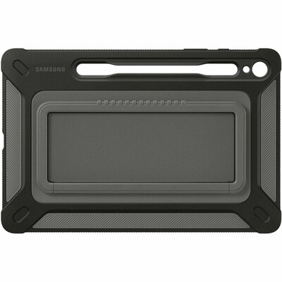 Samsung 11 Rugged Outdoor Cover for Galaxy Tab S9, Black (EF-RX710CBEGUJ)