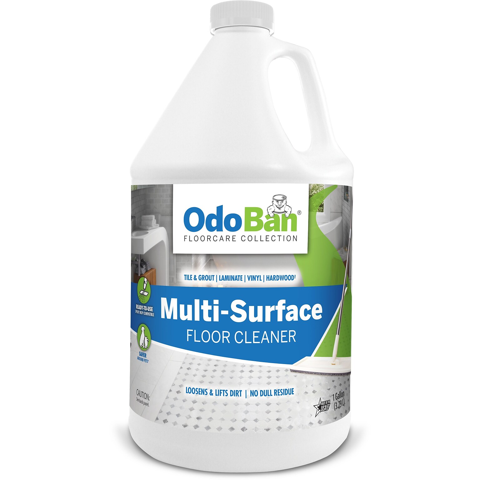 OdoBan Ready-to-Use Multi-Surface General Floor Cleaner, 1 Gallon (936293-G4)