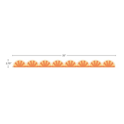 Teacher Created Resources Moving Mountains Die-Cut Border Trim, 2.75" x 35", 24/Pack, 6 Packs/Bundle (TCR9231-6)