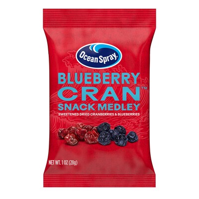 Ocean Spray Blueberry Cran Snack Medley, 1 oz, 10/Pack (307-00426)