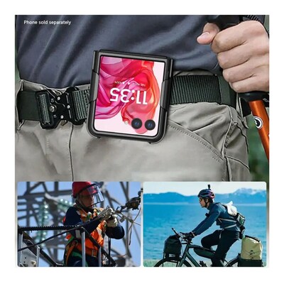 SaharaCase Venture Phone Case for Razr+, Scorpion Black (CP00630)