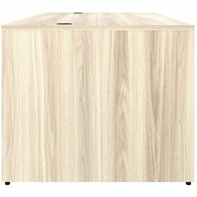Lorell Essentials 70.9" W Executive Desk Shell, Modern Elm (LLR66301)
