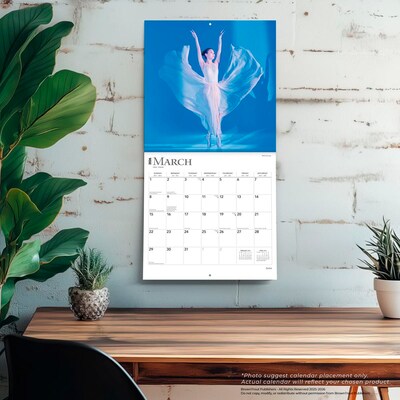 2026 BrownTrout Ballet 12" x 12" Monthly Wall Calendar (9798330702305)