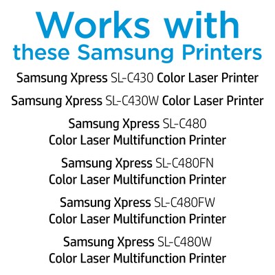 HP C404S Cyan Toner Cartridge for Samsung CLT-C404S (ST966)