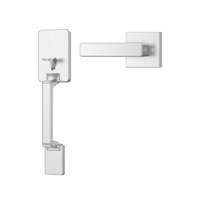 Philips Wi-Fi Smart Deadbolt with Palm Recognition & Lever – Satin Nickel
