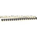 Barker Creek Gold Bars Double-Sided Scalloped Edge Border, 39 x 2.25, 13/Pack