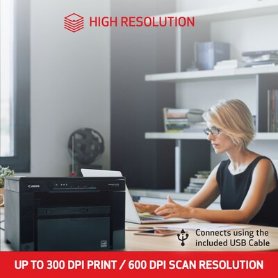 Canon imageCLASS MF3010 VP Black & White Laser Printer, All-In-One, Print, Scan, Copy (5252B037)