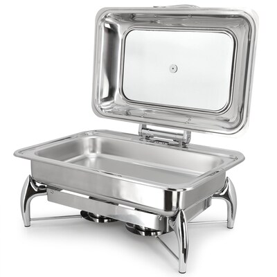 MegaChef 9.5 Qt Stainless Steel Chafing Dish, 935122015M
