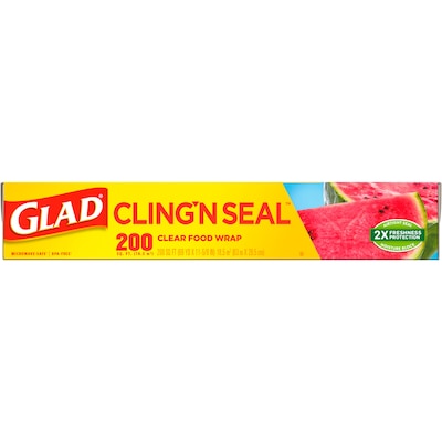 Glad Plastic Food Wrap Variety Pack - Press'n Seal Wrap - Freezer