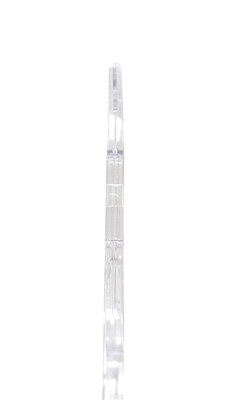 Nahanco 17" Plastic Heavy Weight Dress Hanger, Clear, 100/Pack (500)