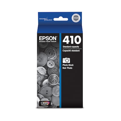 Epson T410 Photo Black Standard Yield Ink Cartridge (T410120S)