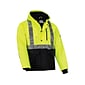 GloWear 8275 Heavy-Duty High-Visibility Workwear Jacket, L, Lime/Black (23974)