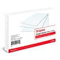 Staples™ 4" x 6" Index Card, Graph Ruled, White, 100/Pack (TR50997)