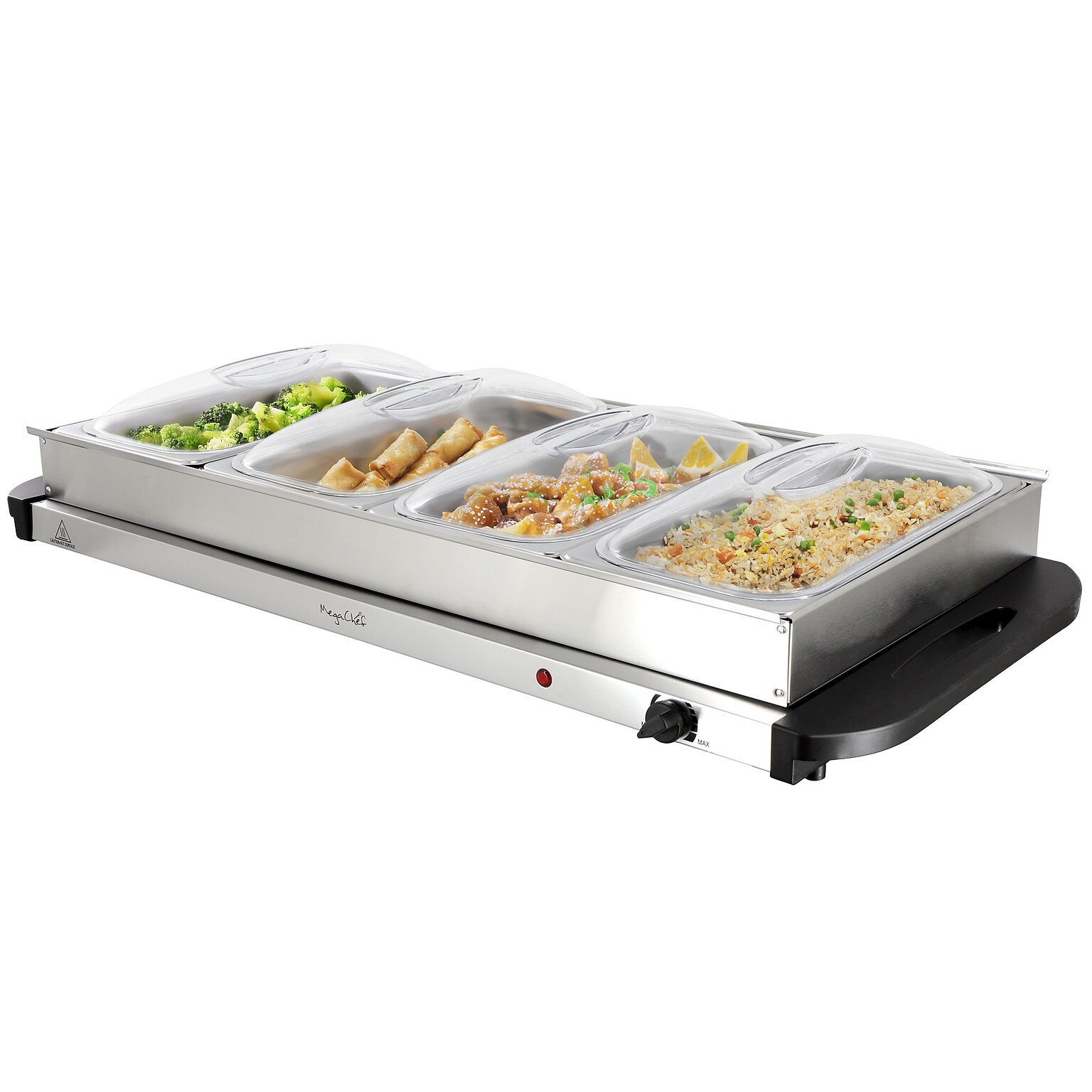 MegaChef Buffet Server & Food Warmer, 4 Sections (935123024M)