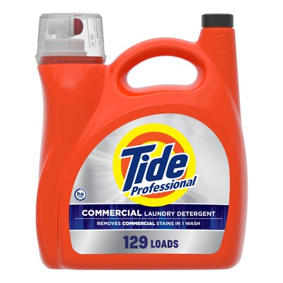 Tide Professional HE Liquid Laundry Detergent, 129 Loads, 170 Fl. oz. (13946)