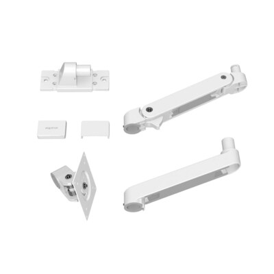 LX Pro Wall Monitor Arm, Single Monitor Mount, Up to 34", White (45-683-290)