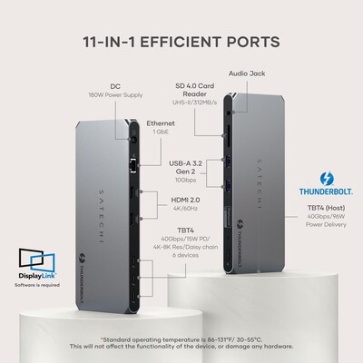Thunderbolt 4 Multi-Display Docking Station - US