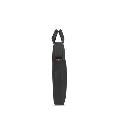 Solo New York Lead Slim Briefcase, Black (VAR101-4U4)