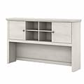 Bush Furniture Yorktown 60 W Desktop Hutch, Linen White Oak (WC40431-03)