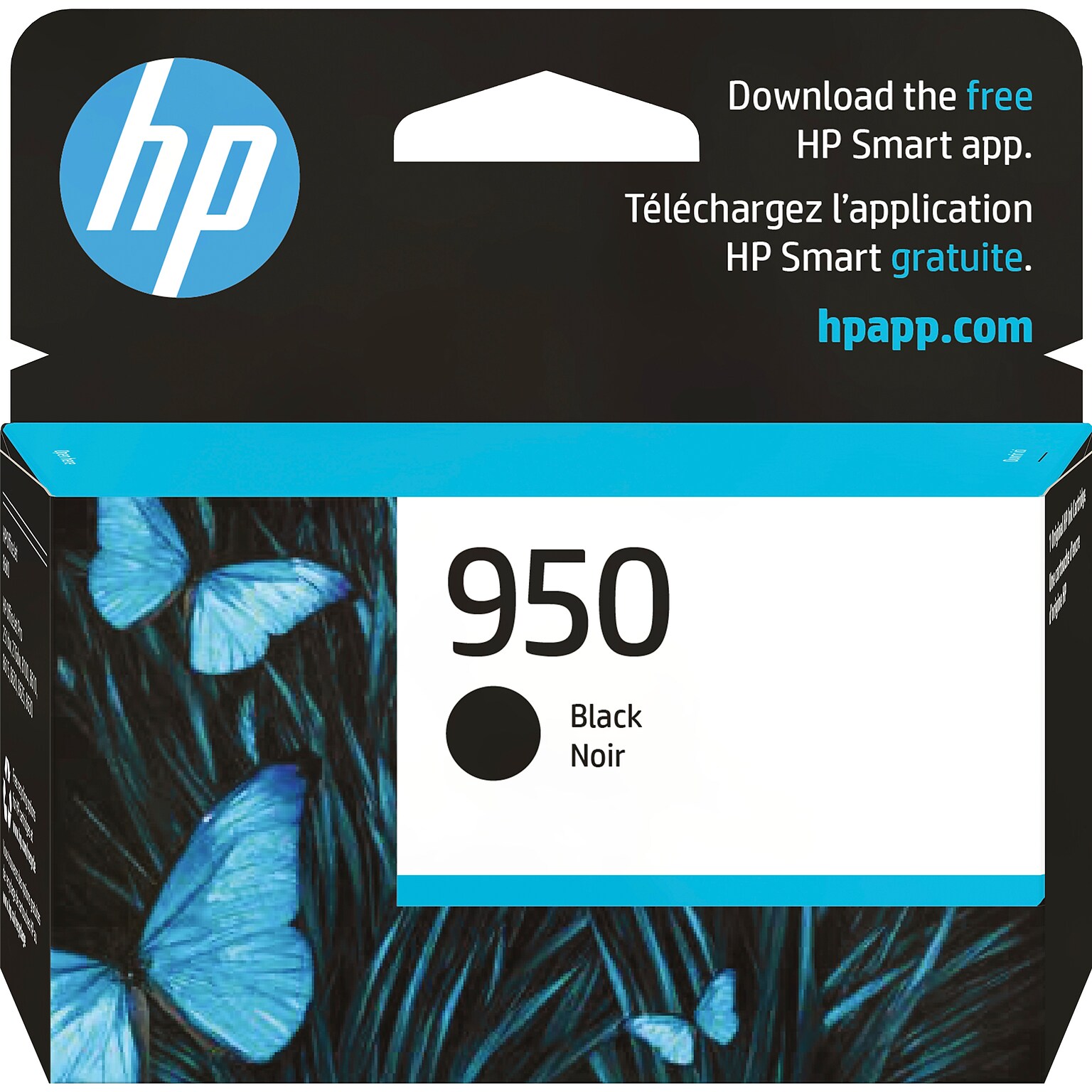 HP 950 Black Standard Yield Ink Cartridge, Prints Up to 1,000 Pages (CN049AN#140)