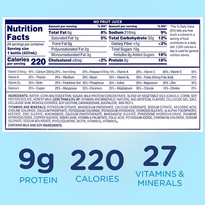 Ensure Original Strawberry Nutrition Shake, 8 oz., 24/Pack (220-02617)