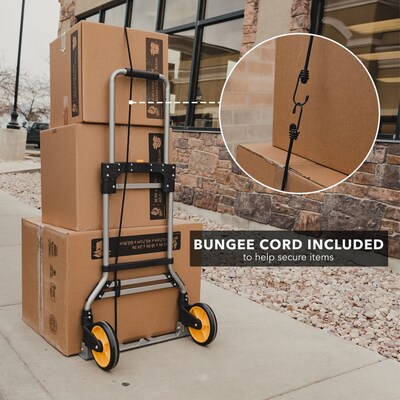 Mount-It! Folding Hand Truck and Dolly, Holds Up to 264 lbs. (MI-902)