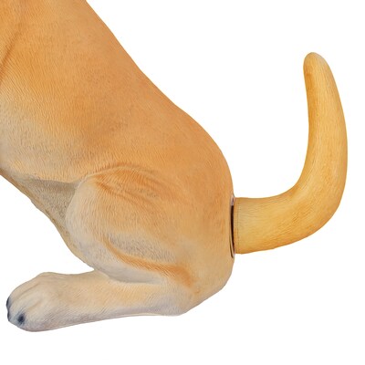 National Tree Company 28" Motion-Activated Labrador Retriever with Wagging Tail (BG-20344AR1YLW)