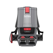 Sanitaire Transport Cordless Backpack Vacuum, Gray/Red (SC580A)