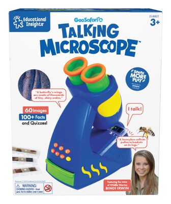 Educational Insights GeoSafari Jr. Plastic Talking Microscope (EI-8801)