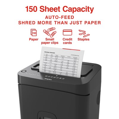 Staples 150-Sheet Micro-Cut Multi-Media Shredder (ST62157)