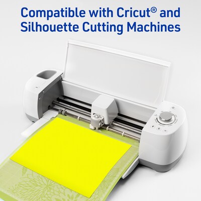 Avery Laser/Inkjet Multipurpose Rectangle Labels, 8.5" x 11", Neon Yellow, 80/Box (94269)