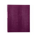 Blueline NotePro Hardcover Executive Journal, 8.5 x 10.75, Wide-Ruled, Grape, 200 Pages (A10200.RA