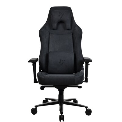 Arozzi Vernazza XL Supersoft Microfiber Ergonomic Racing Gaming Chair, Pure Black (VERNAZZA-XL-SPSF-PBK)