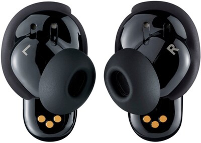 Bose QuietComfort Wireless Noise Canceling Earbuds, Black (882826-0010)