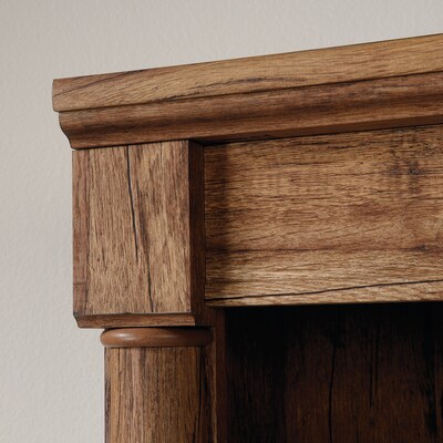 Sauder Palladia 72"H 5-Shelf Bookcase, Vintage Oak (420609)