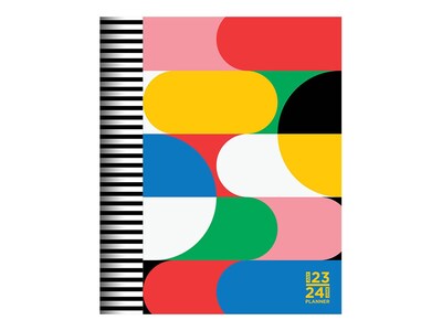 2023-2024 TF Publishing Mod Pods 6.5 x 8 Academic Monthly Planner, Paperboard Cover, Multicolor (AY24-4208)