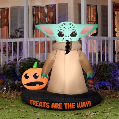 National Tree Company 78 Inflatable Halloween Mandalorian (GE9-228279)