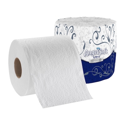 Angel Soft Ultra Professional Series 2-Ply Standard Toilet Paper, White, 400 Sheets/Roll, 60 Rolls/Carton (16560)