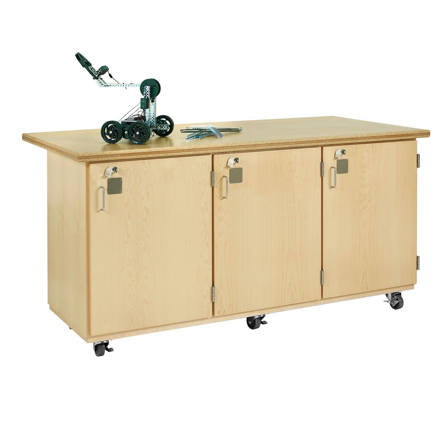 Diversified Woodcrafts Command Robotics Workbench, 72 x 28, Light Hardwood (XR-7228M)