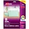 Avery Easy Peel Laser Return Address Labels, 2/3 x 1-3/4, Clear, 80 Labels/Sheet, 10 Sheets/Pack (