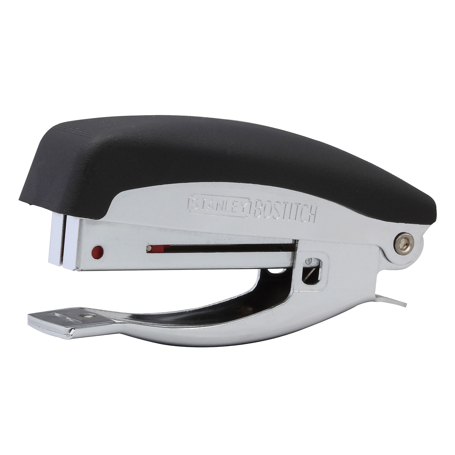 Bostitch Deluxe Handheld Stapler, 20-Sheet Capacity, Black/Chrome (42100)