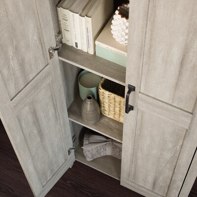 Sauder Select 72"H Storage Cabinet with 3 Shelves, Spring Maple (427257)