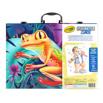Crayola Imagination Art Case, 115 Pieces/Set (BIN041053)
