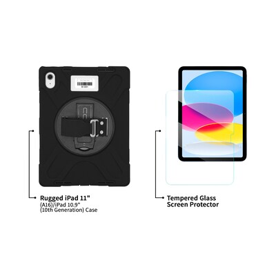 CODi Rugged iPad 11 (A16)/iPad 10.9 (10th Generation) Case & Screen Protector (TK000001)