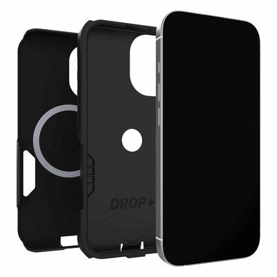 OtterBox Commuter Series MagSafe Phone Case for iPhone 17, Shock Absorbing, Black (77-98297)