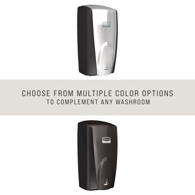 Rubbermaid AutoFoam Automatic Wall Mounted Hand Soap Dispenser, Gray/Silver (FG750411)