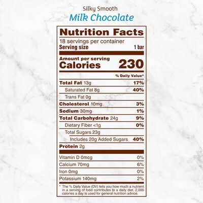 Dove Milk Chocolate Candy Bar, 1.44 oz., 18 (209-00468)